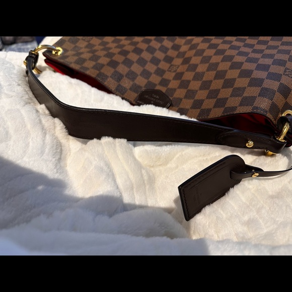 Authentic LOUIS VUITTON GRACEFUL MM DAMIER EBENE - Picture 5 of 11